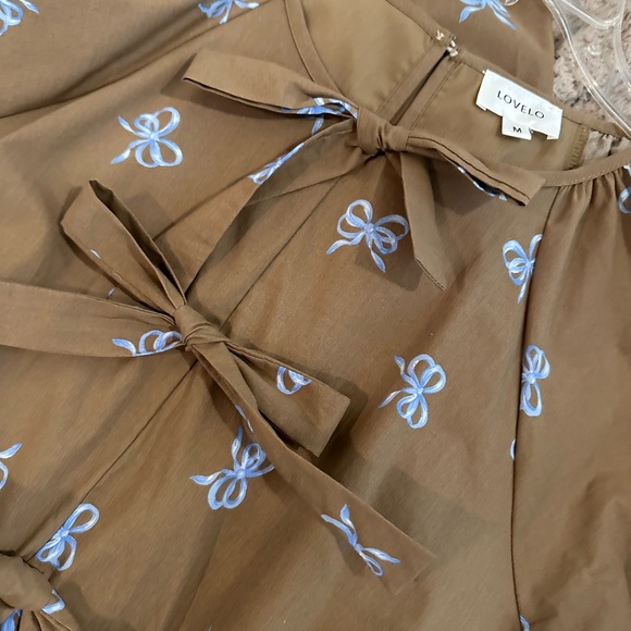 Adorable bow front dress NWOT - Picture 10 of 14